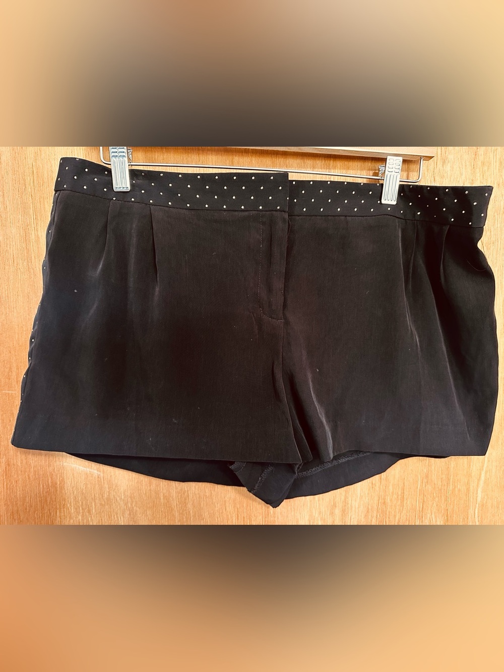 Express Black Studded Shorts
